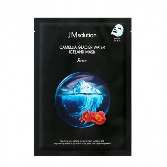 JM Solution Camellia Glacier Water Iceland Mask Snow - Маска с экстрактом Камелии и Ледниковой водой